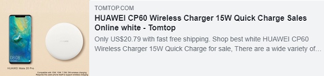 HUAWEI CP60 Kablosuz Şarj Cihazı 15W Hızlı Şarj Fiyatı: 20.79 $