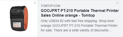 Портативный термопринтер GOOJPRT PT-210 Цена: $ 24,69
